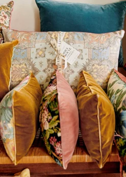 Sezane La Sélection Vintage|Les Tissus|Coussin Vintage - Très Grand Modèle