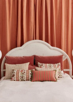 Sezane La Sélection Vintage|Ensemble De Chambre Vintage : Tête De Lit Et Paire De Chevets Rotin