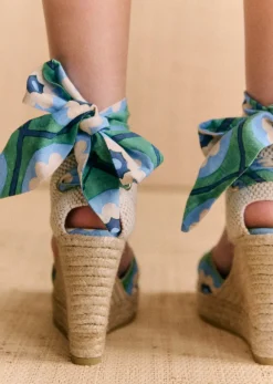 Sezane Souliers|Espadrilles & Sabots|Espadrilles High Tania - Sézane X Momonì Rimini
