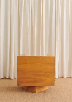 Sezane La Sélection Vintage|Fauteuil Cubique Vintage Bouleau