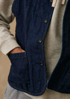Sezane Denim|Jeans|Gilet Ibrox