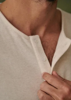 Sezane Col tunisien|T-shirt manches longues|Henley Spike