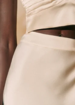 Sezane Jupes & Shorts|Jupe Ameline Ecru