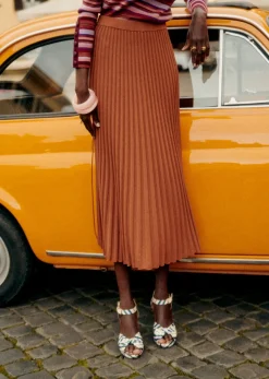 Sezane Jupes & Shorts|Jupe Lili Marron