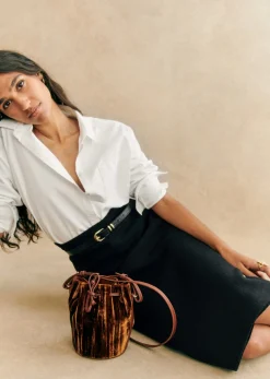Sezane Jupes & Shorts|Jupe Musetta Noir