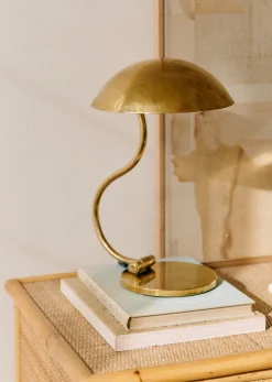 Sezane La Sélection Vintage|Lampe à Poser Manifattura Tedesca Laiton
