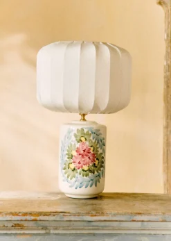 Sezane Les Lumières|Lampe Mezzo - Décor Campo Par Popolo Abat-jour Mezzo - Écru