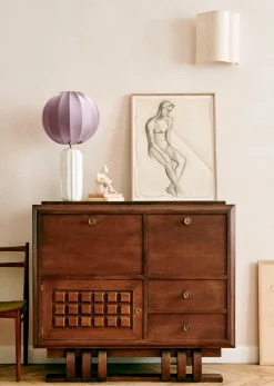 Sezane Les Lumières|Lampe Traviata Grand Modèle - Ecru