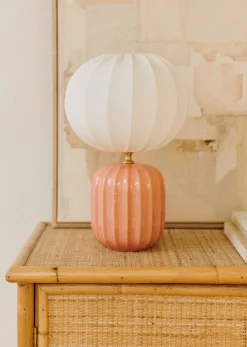 Sezane Les Lumières|Lampe Traviata Petit Modèle - Rose Amalfi