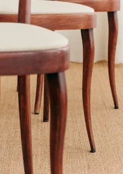 Sezane La Sélection Vintage|Lot De 6 Chaises En Vintage Hêtre