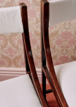 Sezane La Sélection Vintage|Lot De 6 Chaises Italiennes Vintage Hêtre teinté