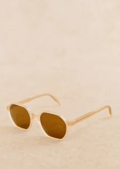 Sezane Solaires|Lunettes De Soleil Rita Milky beige