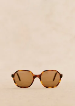 Sezane Solaires|Le Bain|Lunettes De Soleil Rita Brun