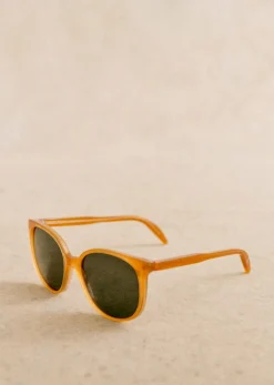 Sezane Solaires|Lunettes De Soleil Romie Ambre