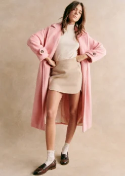Sezane Vestes & Manteaux|Manteau Marc Rose