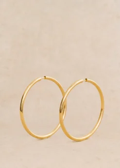 Sezane Bijoux|Bijoux|Maxi Anneaux Eva Doré