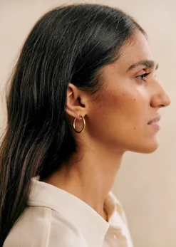 Sezane Bijoux|Bijoux|Moyens Anneaux Eva Doré