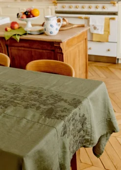 Sezane Les Tissus|La Vaisselle|Nappe Brodée