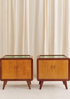 Sezane La Sélection Vintage|Paire De Chevet Vintage Années 1950 Frêne