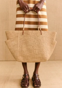 Sezane Paniers & Pochettes|Panier Paloma Naturel