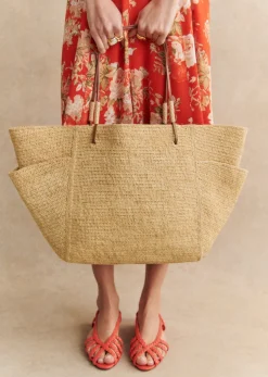 Sezane Paniers & Pochettes|Panier Paloma Naturel
