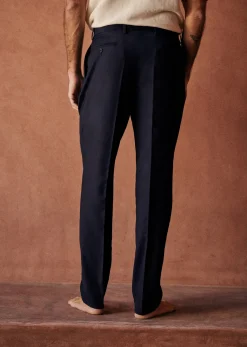 Sezane Costumes|Pantalons Formels|Pantalon Adriano Marine