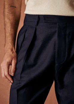 Sezane Costumes|Pantalons Formels|Pantalon Adriano Marine