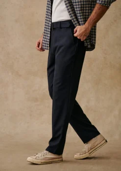 Sezane Pantalons Casual|Pantalons coton lin|Pantalon Aurèle
