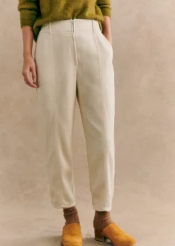 Sezane 7/8ème|Tous les Pantalons & Combinaisons|Pantalon Bernardo Ecru
