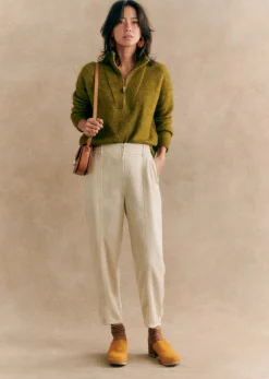 Sezane 7/8ème|Tous les Pantalons & Combinaisons|Pantalon Bernardo Ecru