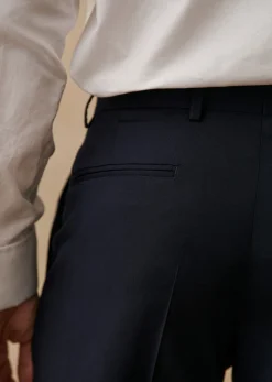 Sezane Costumes|Pantalons Formels|Pantalon Elmon Marine