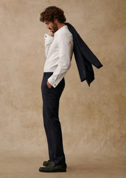 Sezane Costumes|Pantalons Formels|Pantalon Elmon Marine