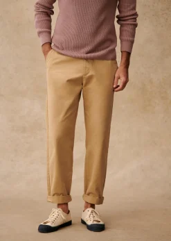 Sezane Pantalons Casual|Pantalons coton lin|Pantalon Hubbell
