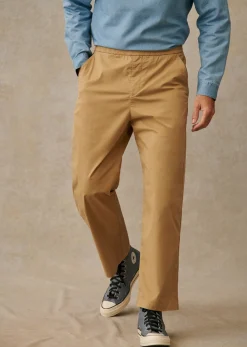 Sezane Pantalons Casual|Pantalon Milo Beige