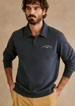 Sezane Sweatshirts|Polos|Polo Athletics Club Marine