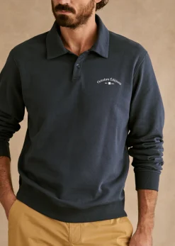 Sezane Sweatshirts|Polos|Polo  Athletics Club Marine