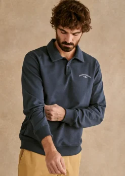 Sezane Sweatshirts|Polos|Polo  Athletics Club Marine