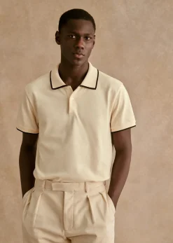 Sezane Costumes|Polos|Polo Holborn Écru