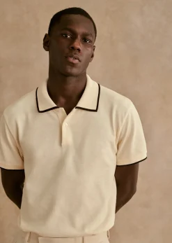 Sezane Costumes|Polos|Polo Holborn Écru
