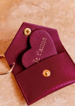 Sezane Lifestyle|Porte-clé Enveloppe Rouge