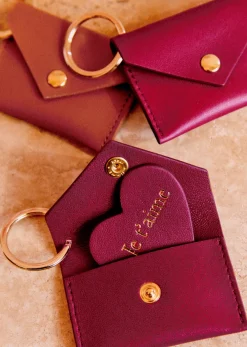 Sezane Lifestyle|Porte-clé Enveloppe Rouge