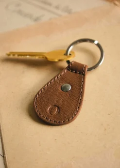 Sezane Maroquinerie|Porte-clés Werner Camel