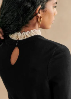 Sezane Maille|Pull Audrey Noir