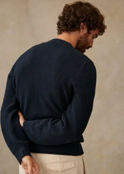 Sezane Pulls coton|Pull Basile Marine
