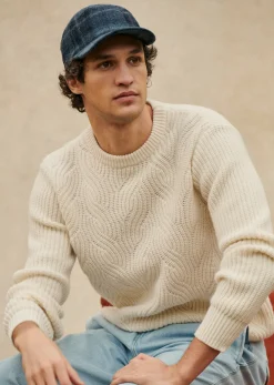 Sezane Pulls laine|Pull Leafy Ecru