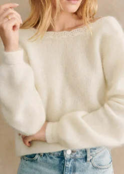 Sezane Maille|Pull Marylis Ecru