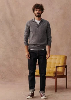Sezane Col polo|Pulls laine|Pull Mike