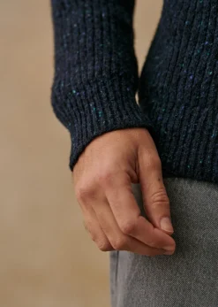 Sezane Pulls laine|Pull Timothy Marine
