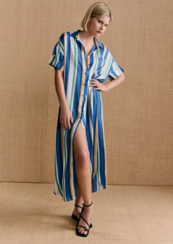 Sezane Robes|Robe Dora - Sézane X Momonì Multico