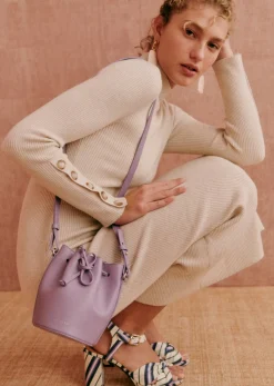 Sezane Robes|Robe Hillary Beige Chiné